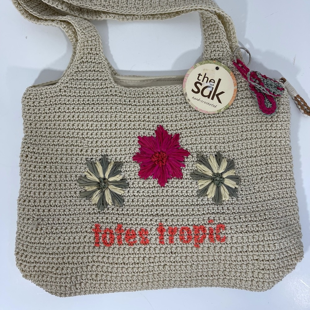 The Sak Crocheted Summer Shoulder Bag Purse